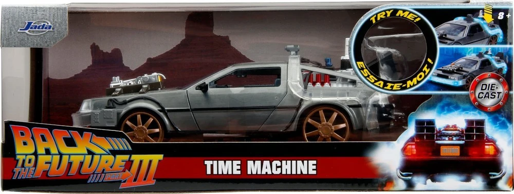 Jada Toys Automobilis Smoby DeLorean - Atgal į ateitį III 1885 1:24