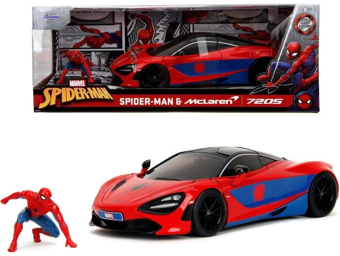 Simba JADA Spiderman McLaren 1:24 + fig 9335764314