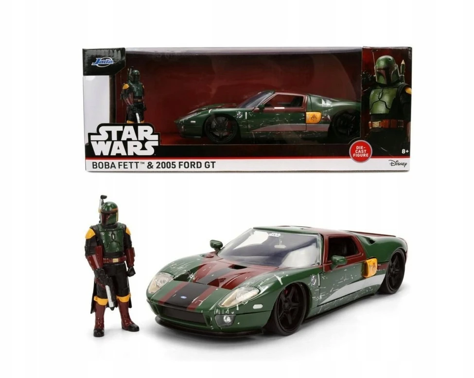 SIMBA JADA Star Wars Ford GT 2005 1:24+fig 9336909314