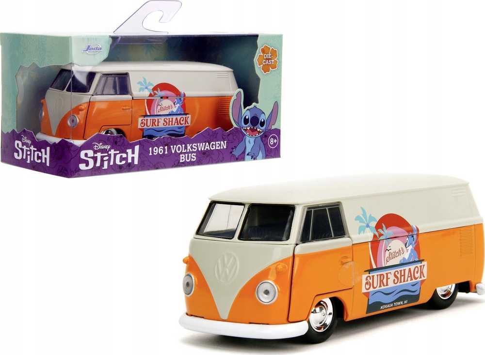 SIMBA JADA Stitch 1961 VW Bus 1:32 307-2003