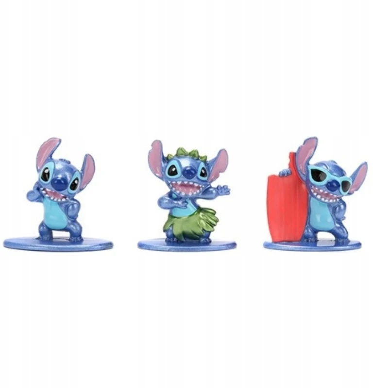 SIMBA JADA Stitch figurka metal 3pak 4cm 9336322314