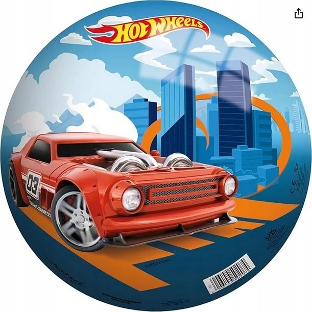 Simba John Kamuolys Hot Wheels 23 cm