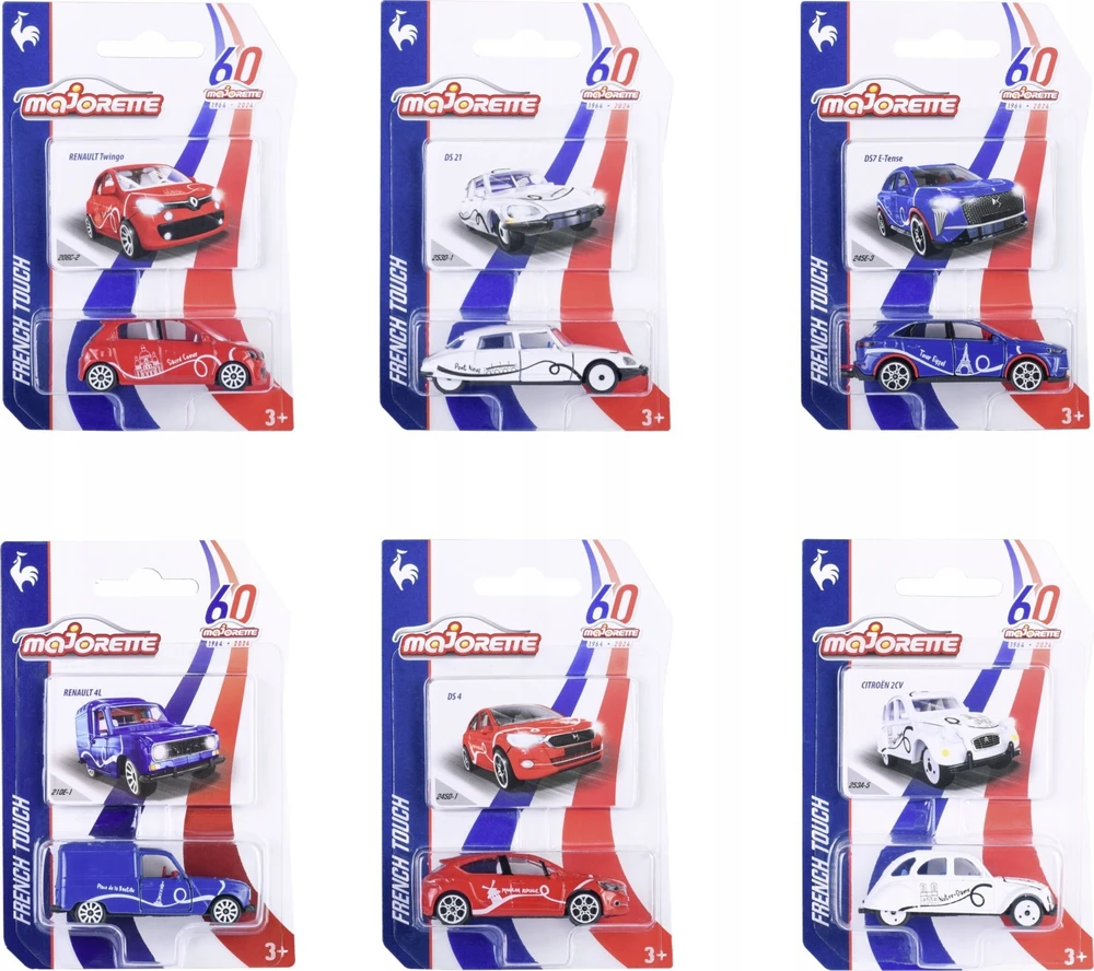 SIMBA Majorette French Touch Premium cars 6wz 205-5011