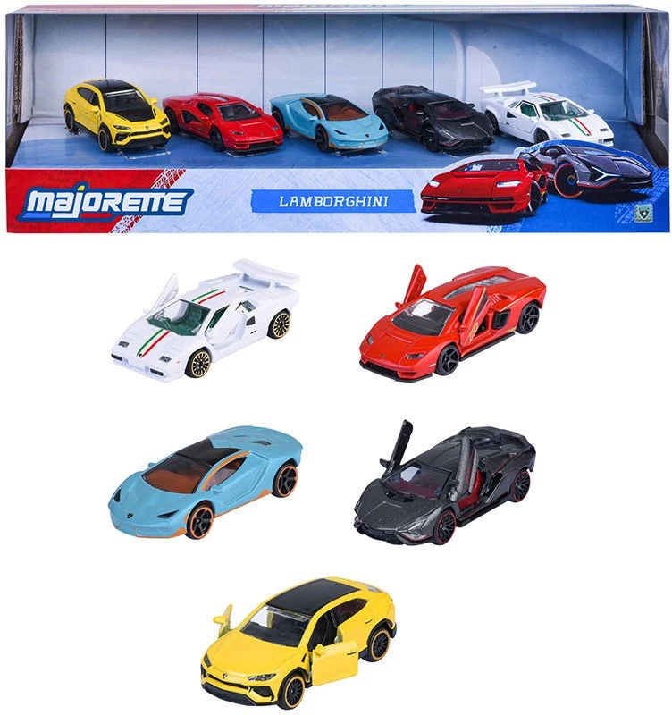 Majorette - Lamborghini 5 dalių dovanų rinkinys (8502105001)
