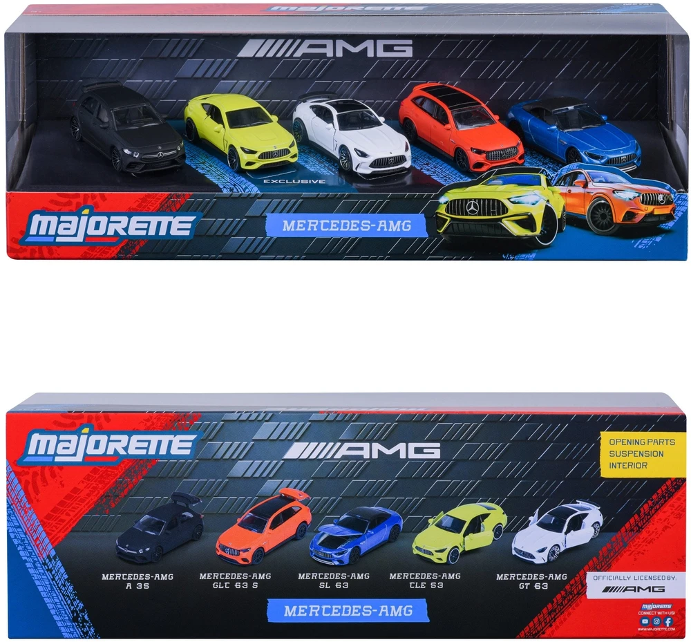 Majorette – Mercedes-AMG 5 dalių dovanų pakuotė (8502105000)