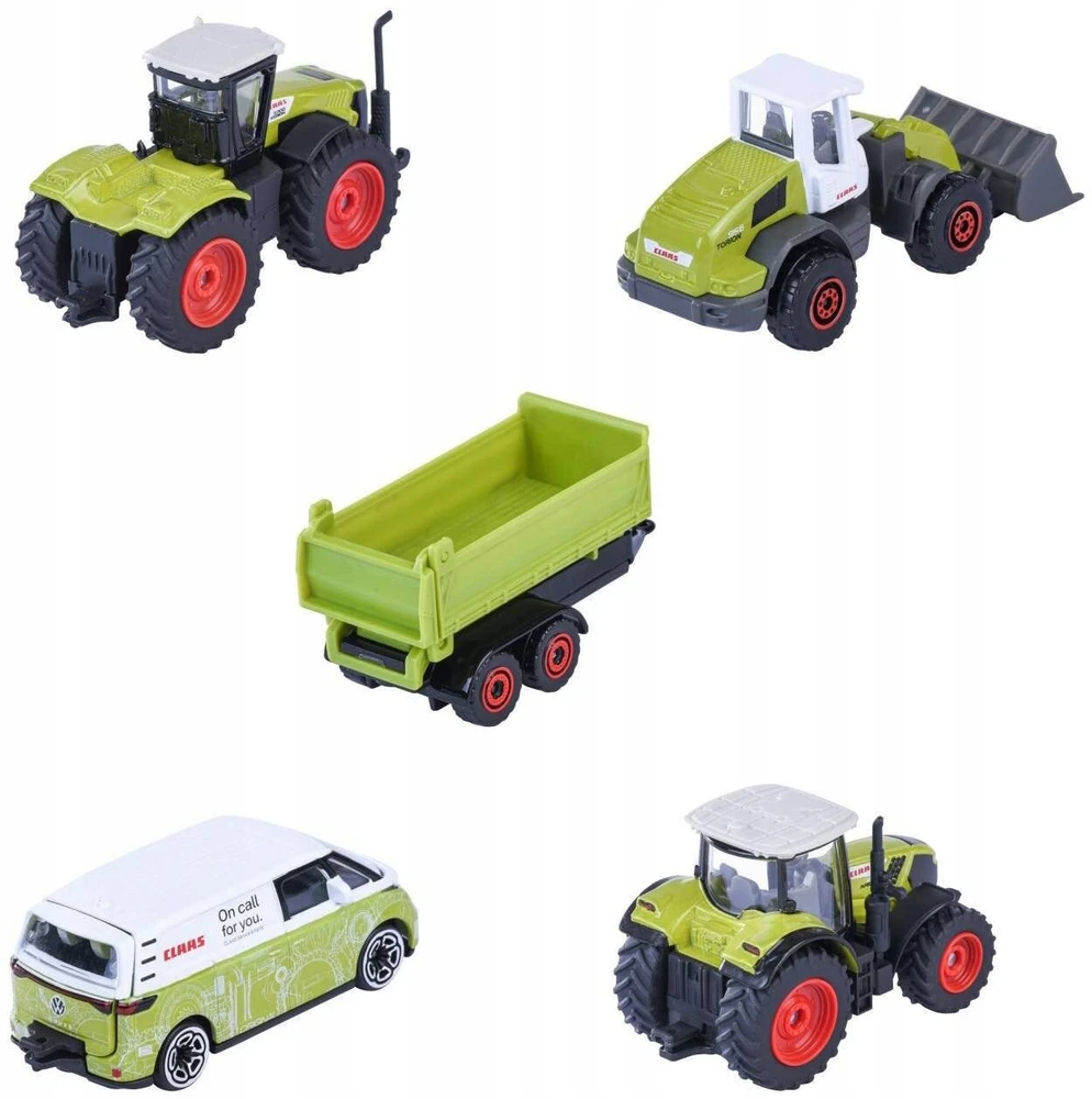 „Majorette“ – „Claas Farm“ 5 dalių dovanų rinkinys (8503105002)