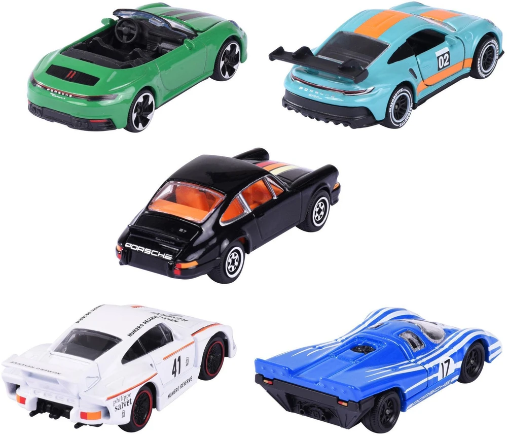 Majorette - Porsche 5 dalių dovanų rinkinys (8502105002)