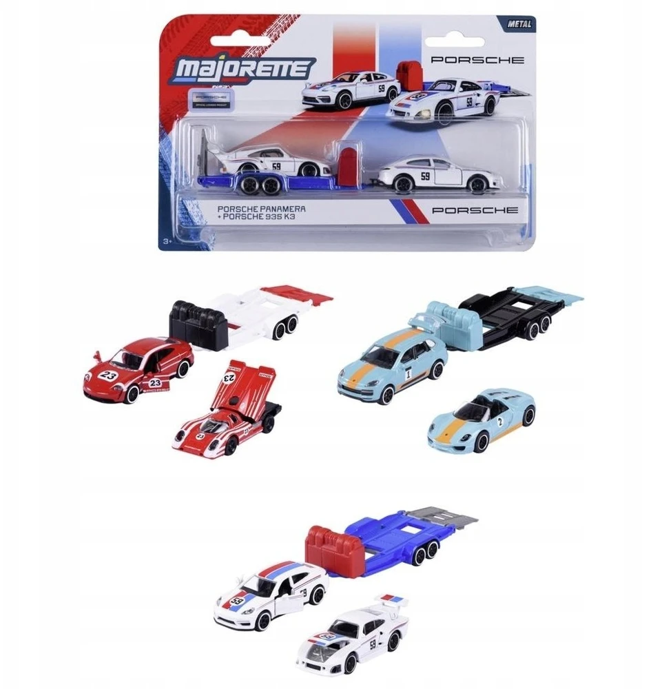 SIMBA Majorette Porsche su przyczepš 8502103001