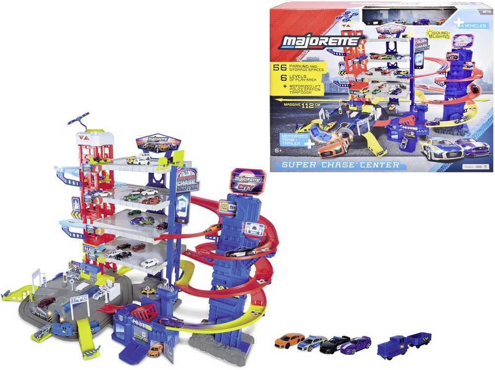 SIMBA Majorette Super Centrum pocigu+4 auta 200-9000