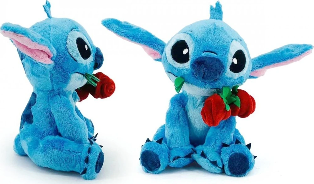 Simba DISNEY STITCH su rože, 25 cm