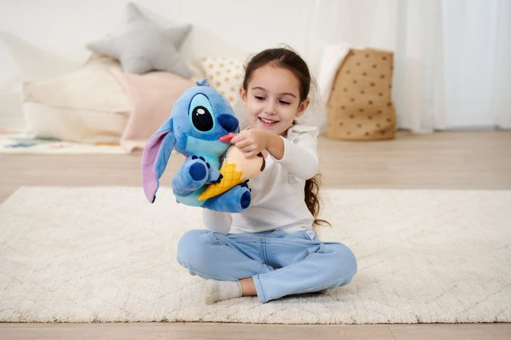 Nezatříděno Maskotka Pliušinis žaislas „Stitch“ su ledu, 25 cm, originalus