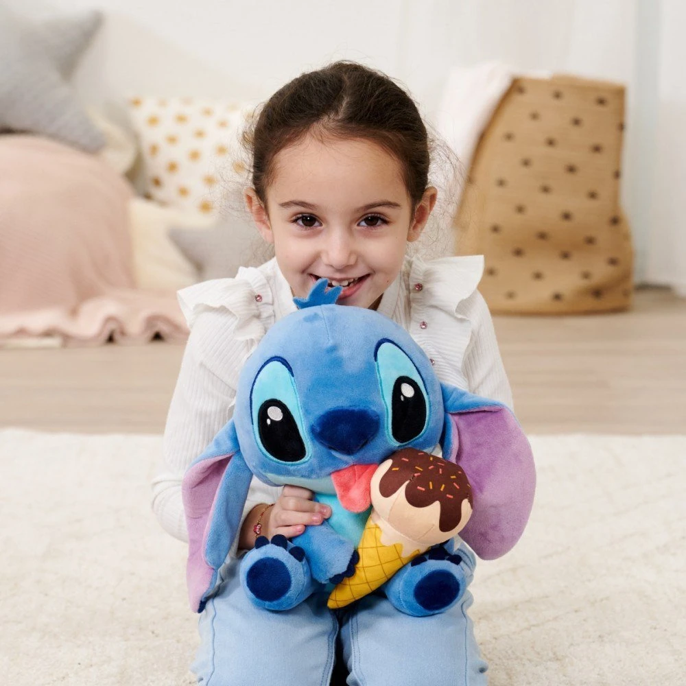 Nezatříděno Maskotka Pliušinis žaislas „Stitch“ su ledu, 25 cm, originalus