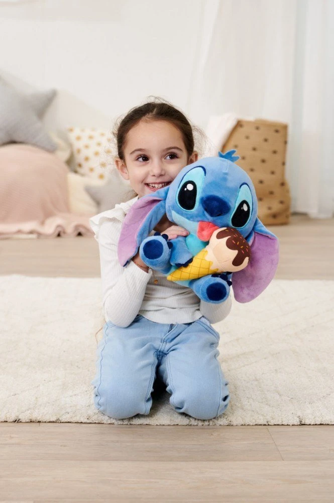 Nezatříděno Maskotka Pliušinis žaislas „Stitch“ su ledu, 25 cm, originalus