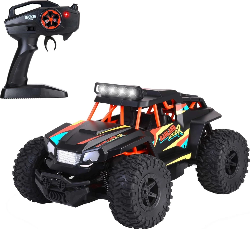 Nuotoliniu būdu valdomas visureigis Dickie Toys Badland Explorer RC