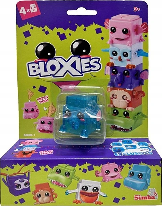 Simba Kūrybinis žaidimas Bloxies 4 dalių rinkinys, spalvotas