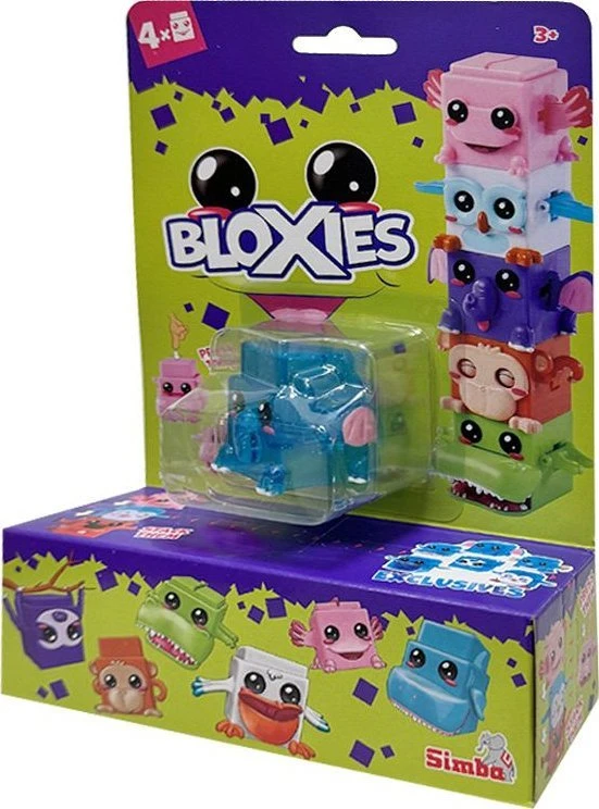 Simba Kūrybinis žaidimas Bloxies 4 dalių rinkinys, spalvotas