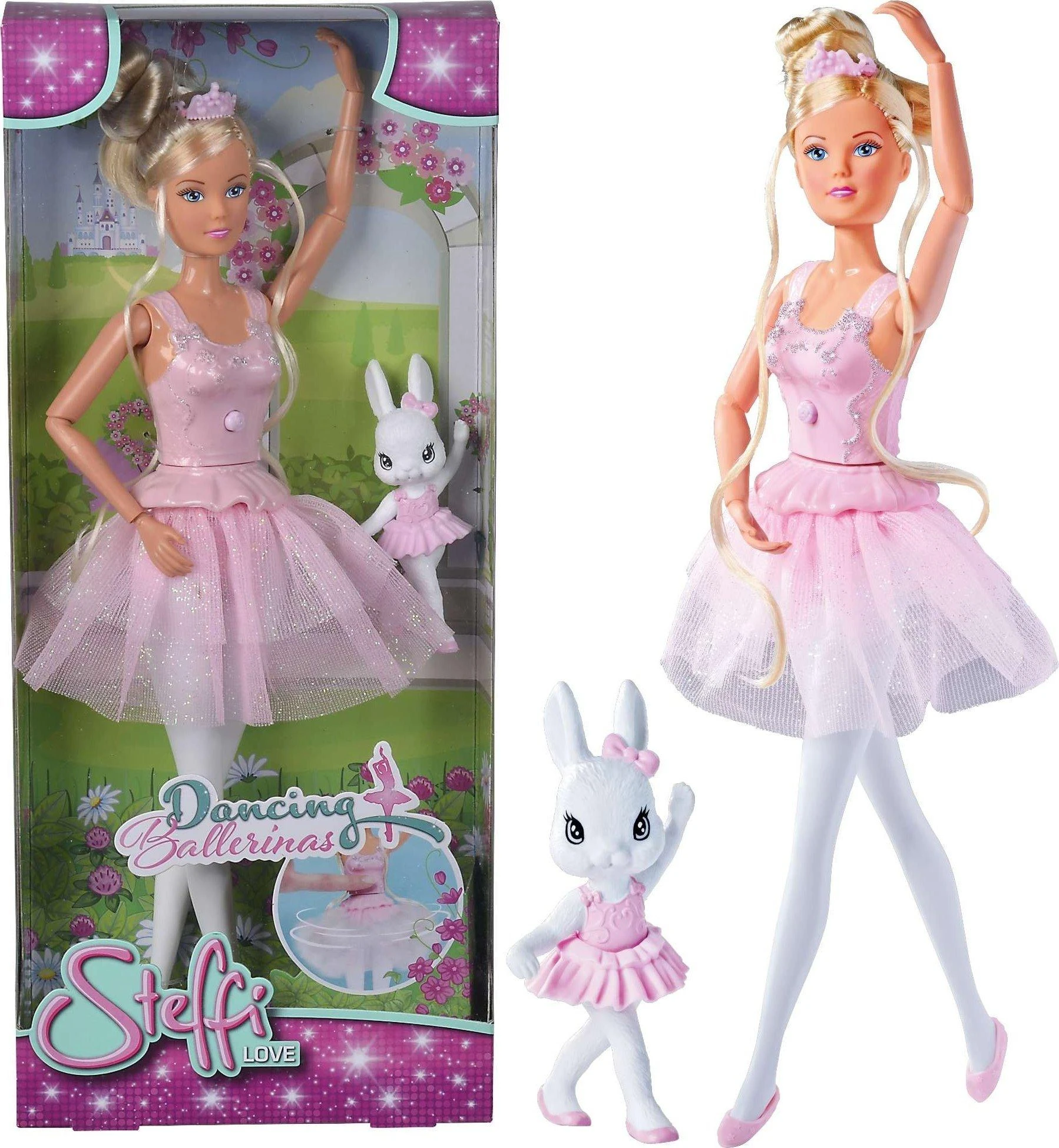 „Simba Doll Steffi Dancing Balerina Bunny“