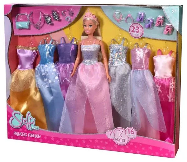 SIMBA Steffi modowa princesė+ubranka 573-3928
