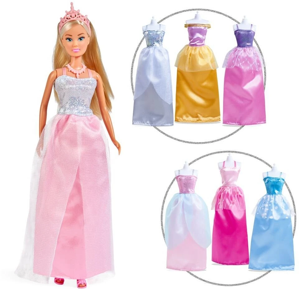 SIMBA Steffi modowa princesė+ubranka 573-3928