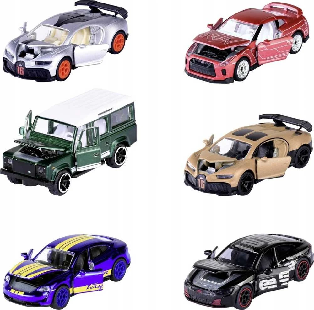 Simba Važiuoklė Majorette Deluxe 6 rūšių mišinys