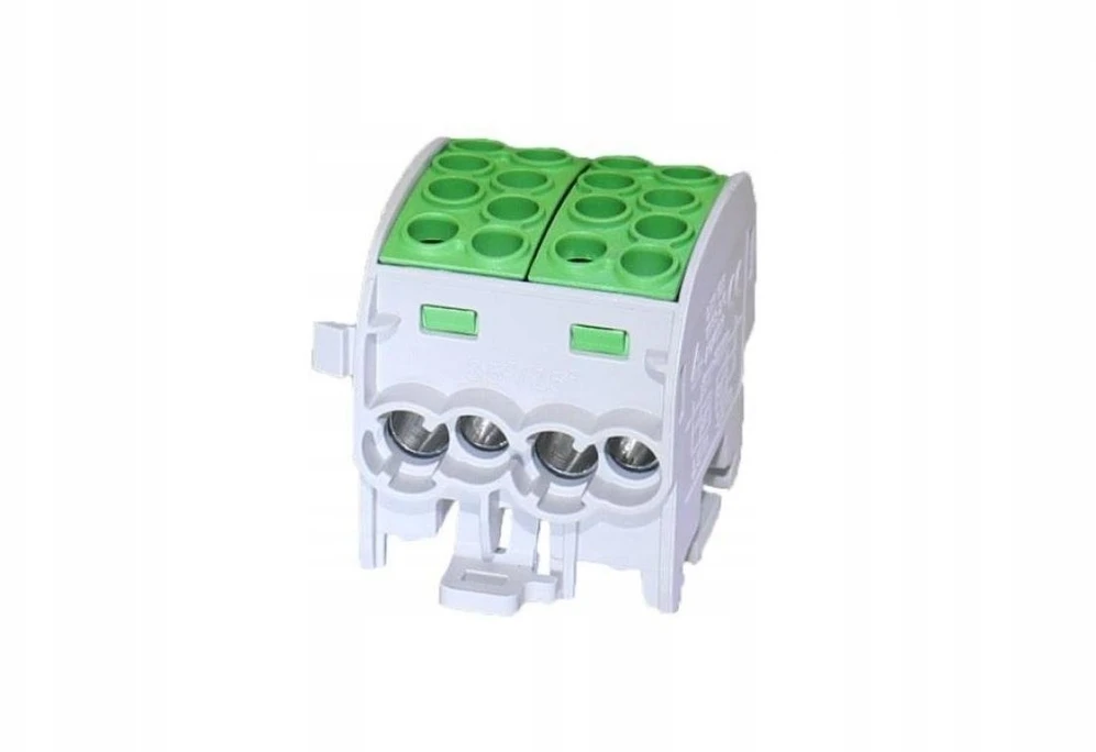 Simet 81506005 Al/Cu paskirstymo blokas SCB 35-2 (80220) SIMBLOCK vienpolis 2x35mm2 žalias 81506005