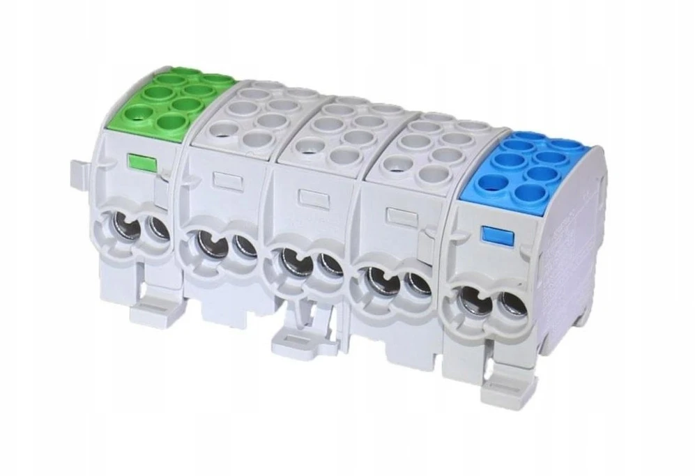 Simet 81507020 Al/Cu paskirstymo blokas SCB 35-5X (80250) SIMBLOCK penkių polių 35mm2 žalia/pilka/ne 81507020