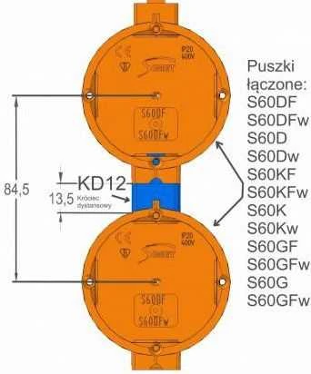 Simet Dviguba įleidžiama dėžutė, 60 mm giliai mėlyna SE2 x 60G (34159203)