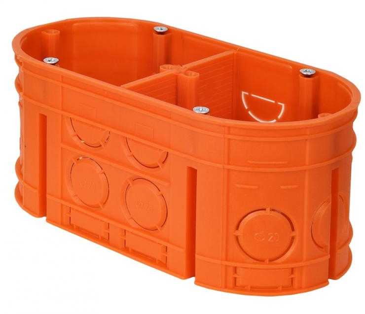 DVIGUBA ĮMONTUOJAMA DĖŽUTĖ M-2X60-F SIMET