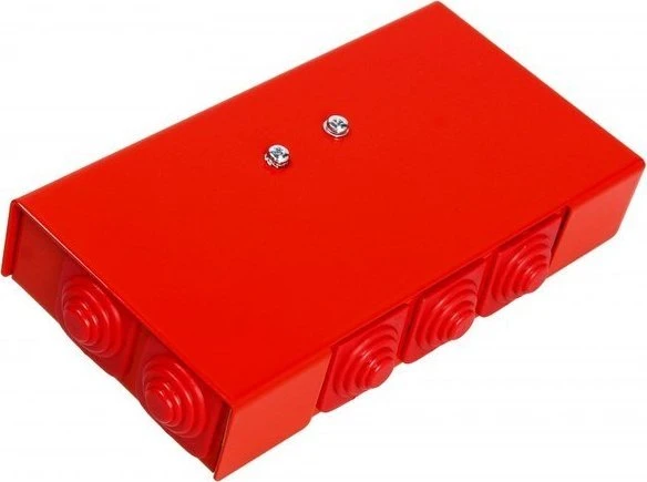 Simet Priešgaisrinė dėžutė PIP-2AN R2x3x4 stačiakampė, E90, išsišakojusi, matmenys 88x30x166mm, raudona (84622646)