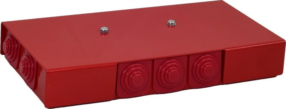 Simet Ugnies dėžutė PIP- 2AN R3x3x4 stačiakampio formos, E90, šakota, matmenys 103x30x197mm, raudona 84622656