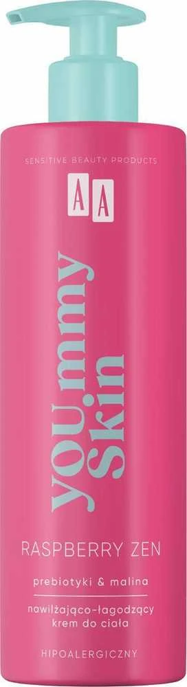 Simply Zen AA YOU.mmy Raspberry Zen drėkinamasis ir raminantis kūno kremas 400ml