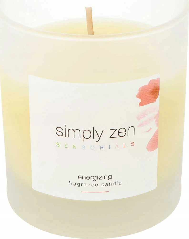 „Simply Zen Sensorials“ energizuojanti kvapioji žvakė, kvepianti žvakė, 240 g