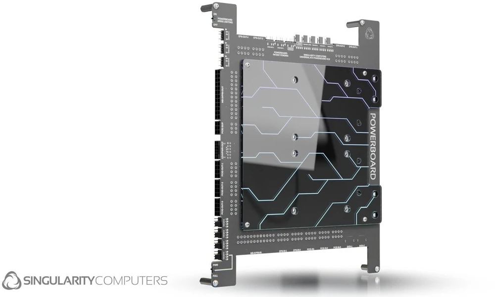 „Singularity Computers“ „PowerBoard Universal E-ATX“ plokštė