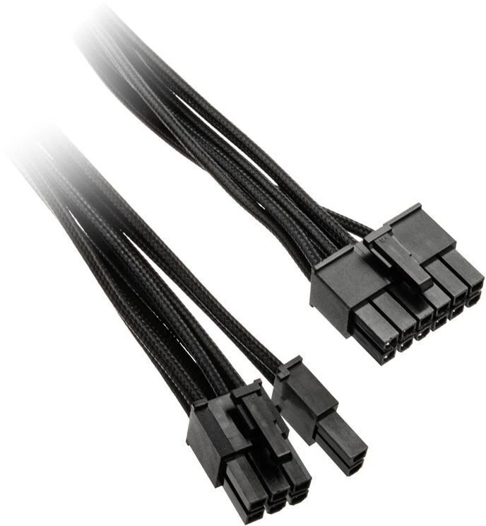 „Singularity Computers“ „PowerBoard“ prijungimo kabelis, 6 kontaktų PCIe – 250 mm