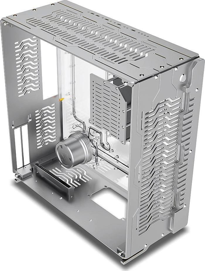 „Singularity Computers Wraith ITX/DTX“ – sidabrinis