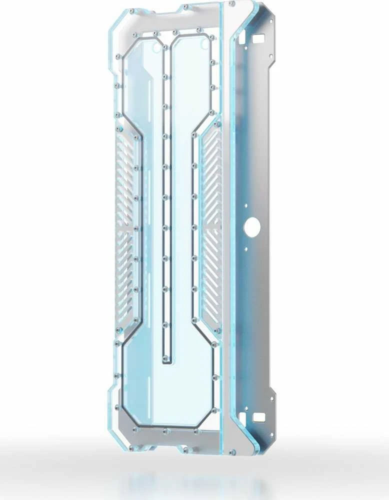 „Singularity Computers Spectre 3.0 Integra Elite Distroplate“ – sidabrinė