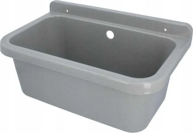 Hydroland Polipropileno plautuvė 55x34x21, pilka