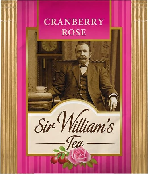 Sir Williams spanguolių ir rožių arbatos pakuotė