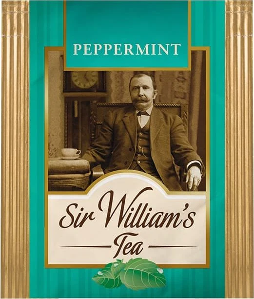 Sir Williams pipirmėčių arbata pakuotės iliustracija
