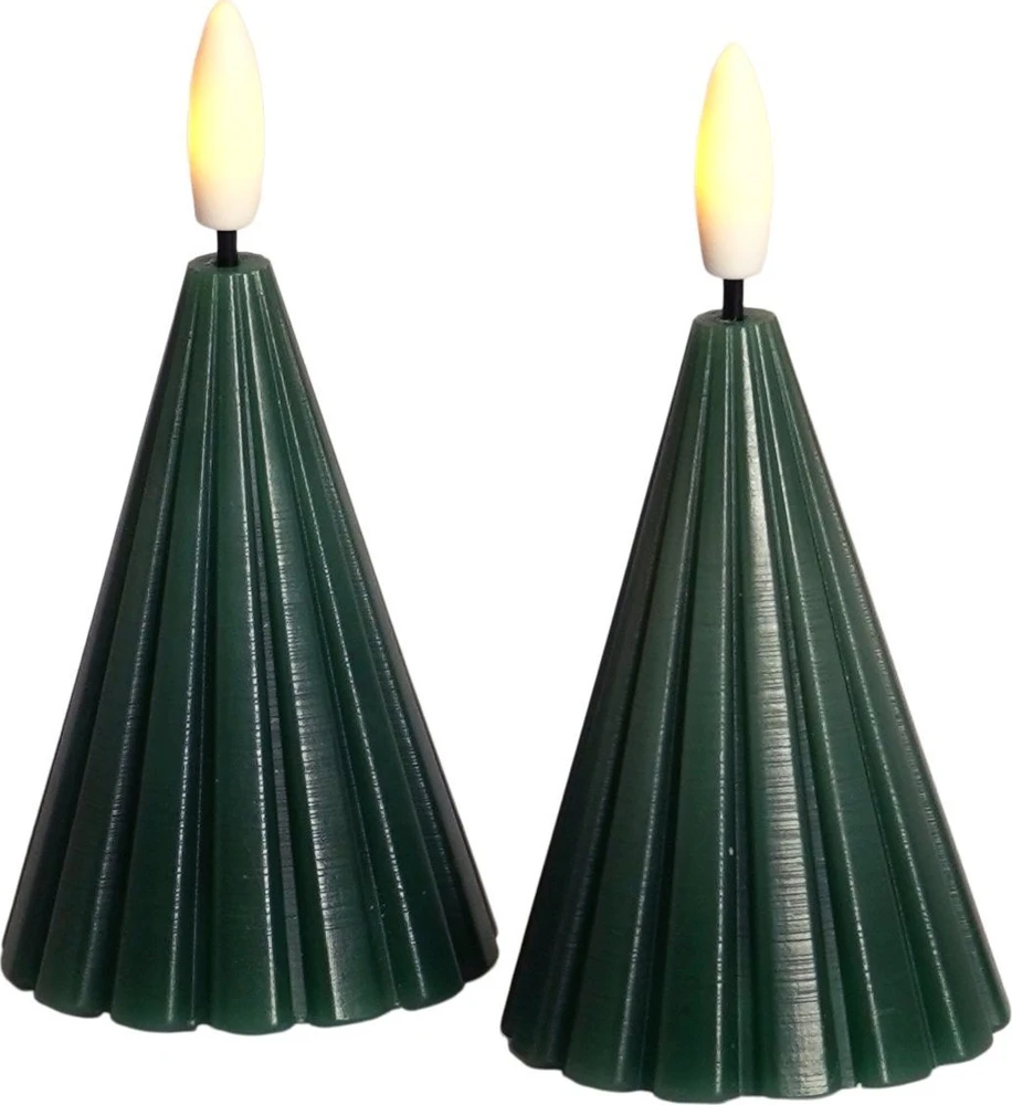 Sirius Sirius Laura Tree, 2 pcs. Ø5,7x8cm, žalias