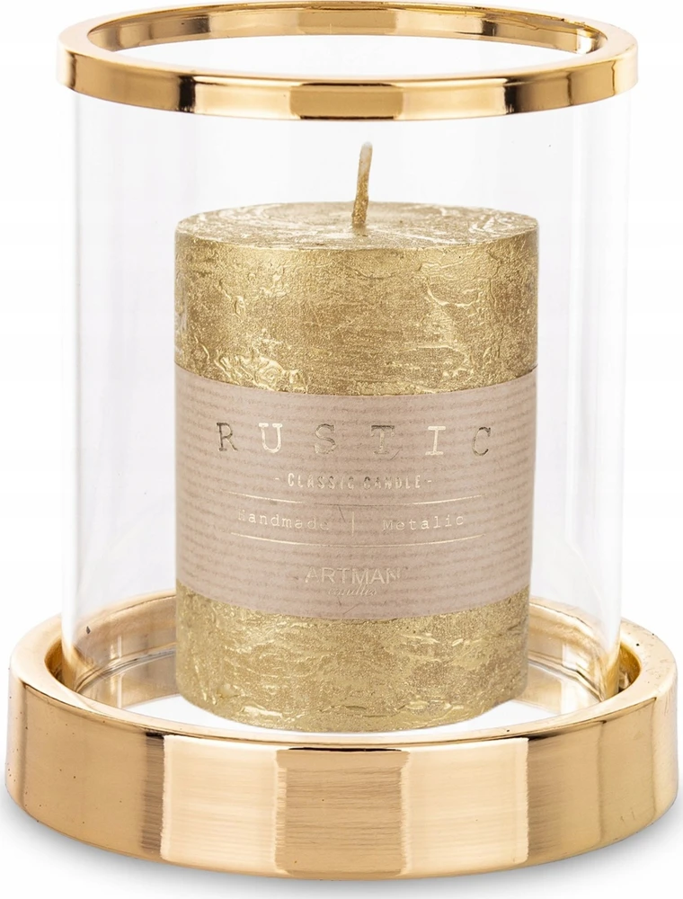 Sirius Sirius Sara Calendercandle Ø5xH29cm, Gold Dots