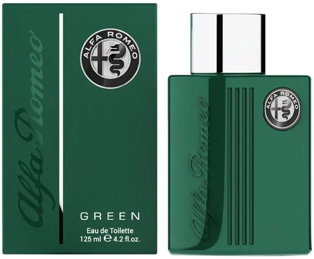 Alfa Romeo Žalias EDT tualetinis vanduo vyrams, 125 ml