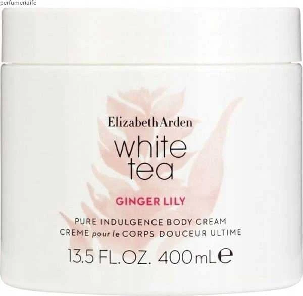 Elizabeth Arden Baltas Tea Ginger Lily Kūno Kremas Kūno, 400 ml