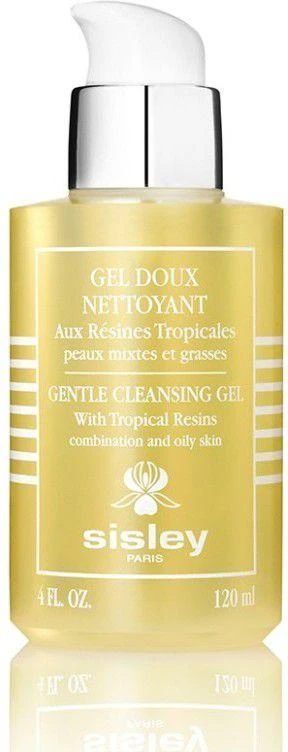 Sisley Gentle Cleansing Gel With Tropical Resins švelnus valomasis veido gelis mišriai ir riebiai odai, 120 ml
