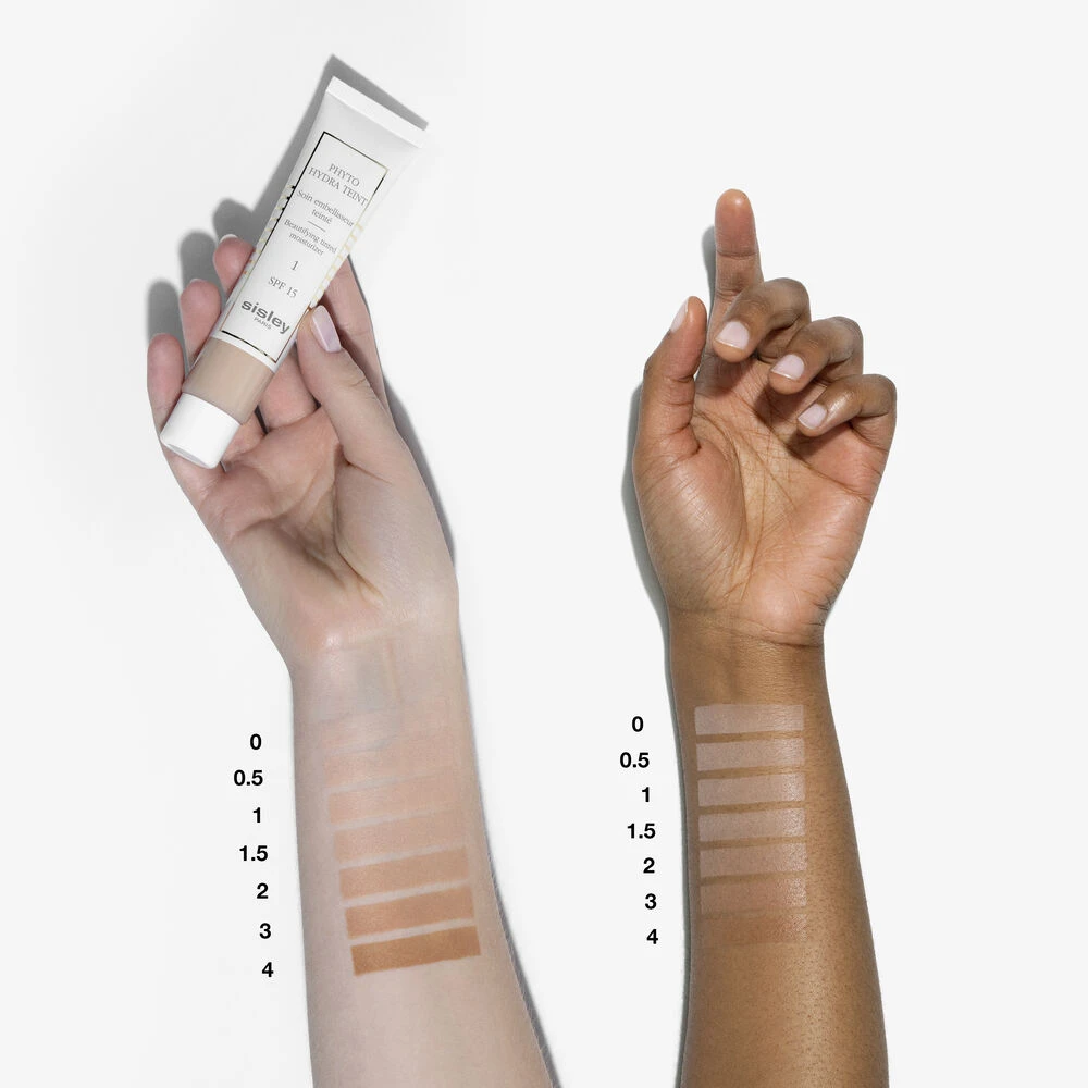 Sisley Phyto-Hydra Teint Drėkinamasis kremas su atspalviu, SPF15, spalva: 4 Tan, 40 ml