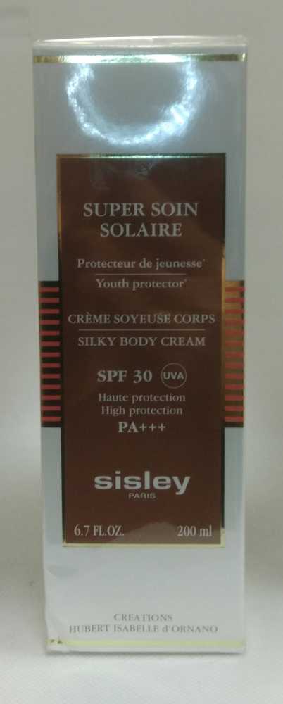 Sisley Apsauginis kremas nuo saulės SPF 30 Super Soin Solaire ("Silk y Body Kreminis") 200 ml