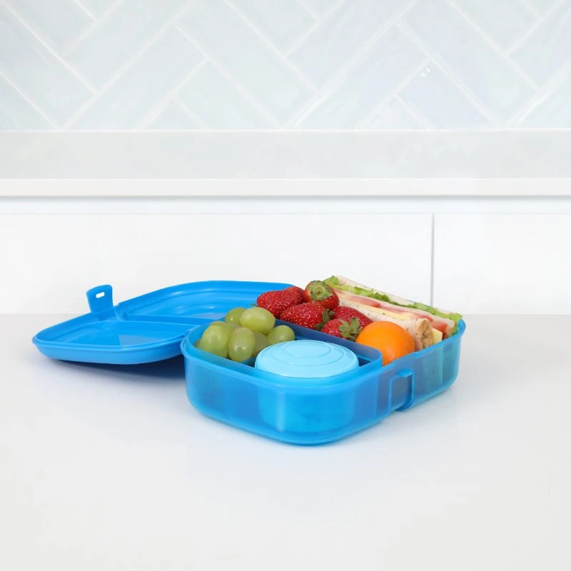 Sistema 1,1 l Ribbon pietų dėžutė mėlyna