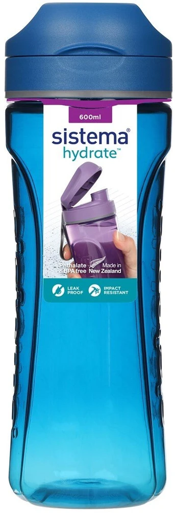 Gertuvė Sistema 600ml Tritan Swift Bottle Mėlyna (6402)