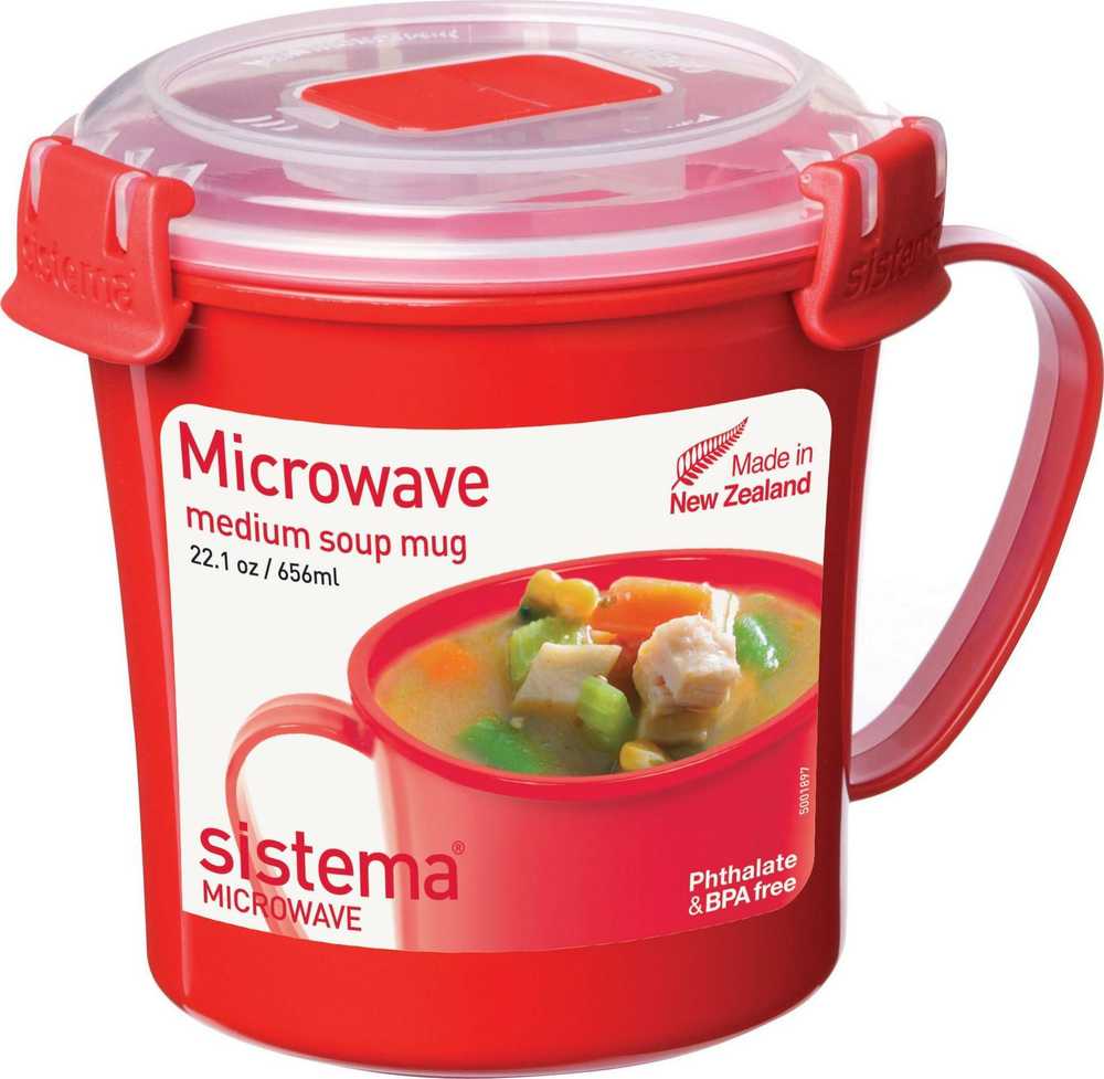 Sistema Puodelis na zupę microwave 656ml (1107)