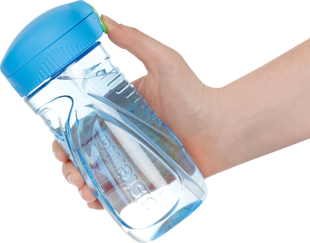 Gertuvė Sistema 520 ml tritano greitai atidaromas butelis, mėlynas